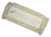 View: L253 Cut-End Disposable Cotton Dust Mop Pack of 12